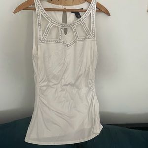 White House Black Market white top